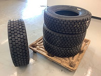 4x 265/70r17.5 m+s retread vrachtwagenband - afbeelding 3 van  7