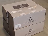 4x 3-laags hoofdkussen presence, extra ventilerend