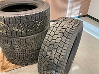 4x 315/60r22.5 retread vrachtwagenband - afbeelding 4 van  6