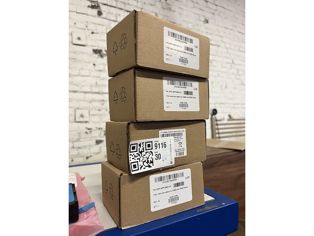 4x 3400 mah batterij voor zq600 en zq500 series zebra - afbeelding 1 van  3