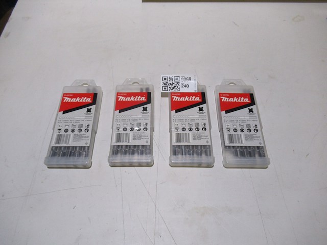 4x 5-dlg borenset sds makita, d-00795 - afbeelding 1 van  3
