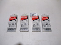 4x 5-dlg borenset sds makita, d-00795 - afbeelding 2 van  3