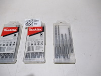 4x 5-dlg borenset sds makita, d-00795 - afbeelding 3 van  3