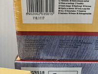 4x 6-delige popnageltangen topex, geel/chroom - afbeelding 4 van  4