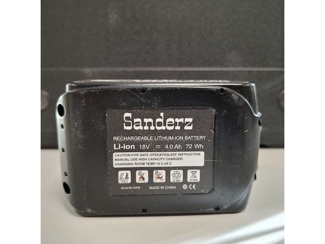 4x accu 18v - 4.0ah - afbeelding 5 van  5