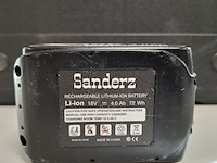 4x accu 18v - 4.0ah - afbeelding 5 van  5