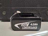 4x accu 18v - 4.0ah - afbeelding 2 van  5