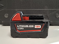 4x accu 18v - 4.0ah - afbeelding 2 van  6