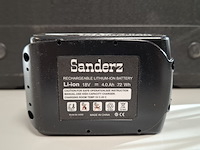 4x accu 18v - 4.0ah - afbeelding 6 van  6