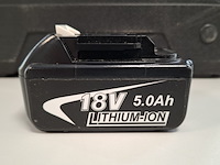 4x accu 18v - 5.0ah mkt - afbeelding 2 van  6