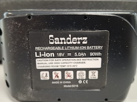 4x accu 18v - 5.0ah mkt - afbeelding 6 van  6