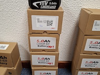 4x accu 18v - 5.0ah mkt - afbeelding 1 van  6