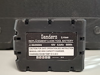 4x accu 18v - 6.0ah m18-60 - afbeelding 6 van  6