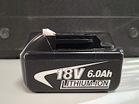 4x accu 18v - 6.0ah - afbeelding 2 van  6