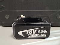 4x accu 18v - 6.0ah - afbeelding 2 van  6