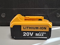4x accu 20v - 4.0ah dcb200-50 - afbeelding 2 van  6