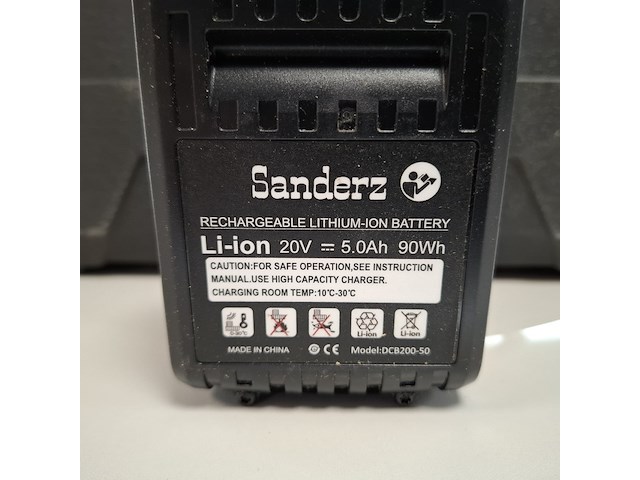 4x accu 20v - 4.0ah dcb200-50 - afbeelding 6 van  6