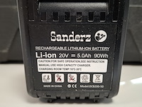 4x accu 20v - 4.0ah dcb200-50 - afbeelding 6 van  6