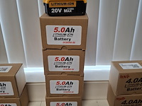 4x accu 20v - 5.0ah dcb200-50 - afbeelding 1 van  6