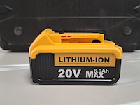 4x accu 20v - 6.0ah dcb200-60 - afbeelding 2 van  6