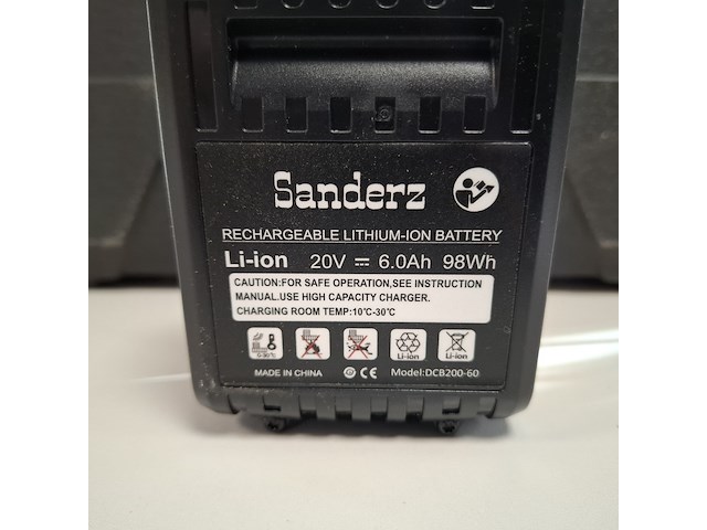 4x accu 20v - 6.0ah dcb200-60 - afbeelding 6 van  6