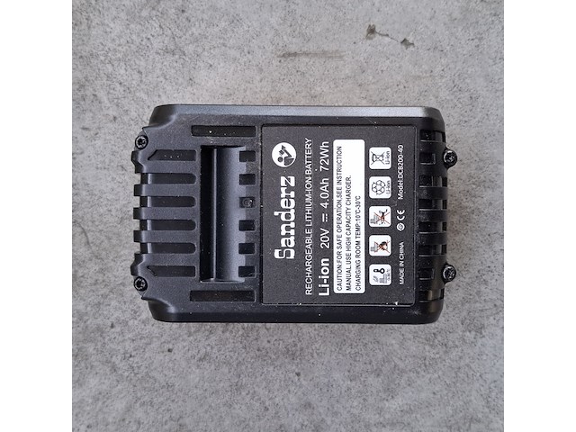 4x accu | 20v 4.0ah - afbeelding 5 van  5