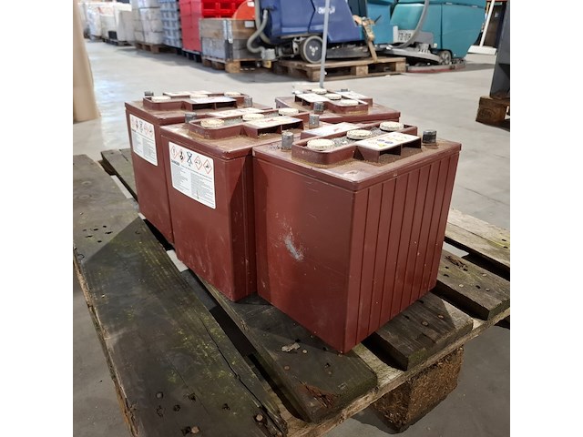 4x accu 6v, motive, te35 - afbeelding 1 van  7