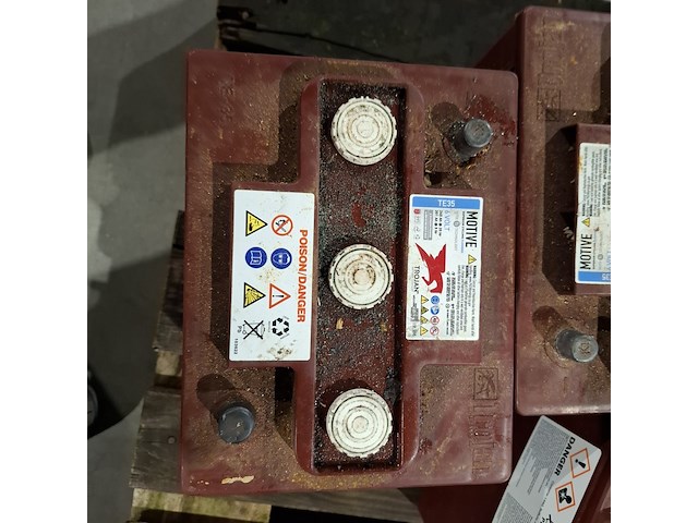 4x accu 6v, motive, te35 - afbeelding 3 van  7