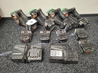 4x accu draadeindknipper hitachi, 3x cl14dsl, 1x cl18dsl - afbeelding 1 van  6