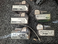 4x accu draadeindknipper hitachi, 3x cl14dsl, 1x cl18dsl - afbeelding 2 van  6