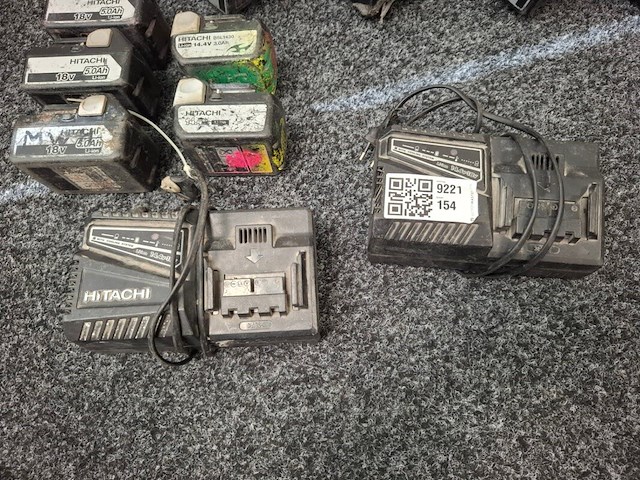 4x accu draadeindknipper hitachi, 3x cl14dsl, 1x cl18dsl - afbeelding 3 van  6