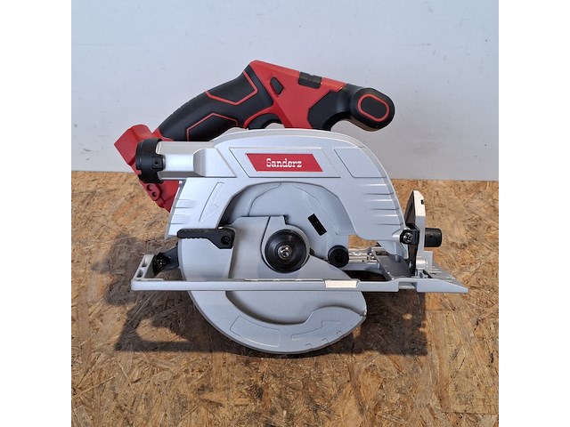 4x accu handcirkelzaag 165 mm, brushless, blauw - afbeelding 1 van  8