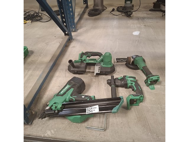 4x accu handgereedschap hikoki, diverse modellen - afbeelding 1 van  14
