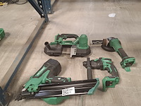 4x accu handgereedschap hikoki, diverse modellen - afbeelding 1 van  14