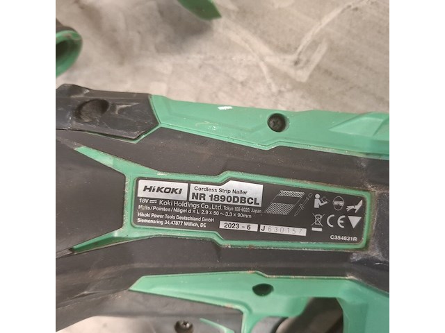 4x accu handgereedschap hikoki, diverse modellen - afbeelding 5 van  14