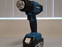 4x accu heteluchtpistool, blauw - afbeelding 4 van  11