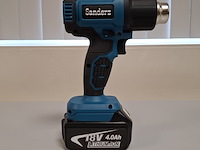 4x accu heteluchtpistool, blauw - afbeelding 6 van  11