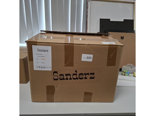 4x accu kettingzaag 6 inch, geel - afbeelding 8 van  9