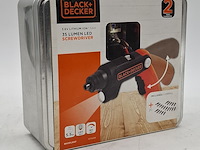 4x accu schroevendraaier, black&decker, bdcsfl20at - afbeelding 1 van  7