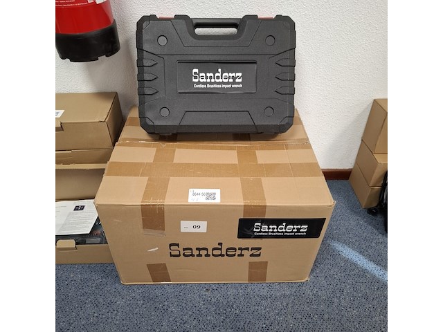 4x accu slagmoersleutel, brushless, blauw - afbeelding 2 van  11