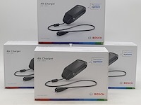 4x acculader t.b.v fietsaccu, bosch, 4a charger - afbeelding 1 van  5