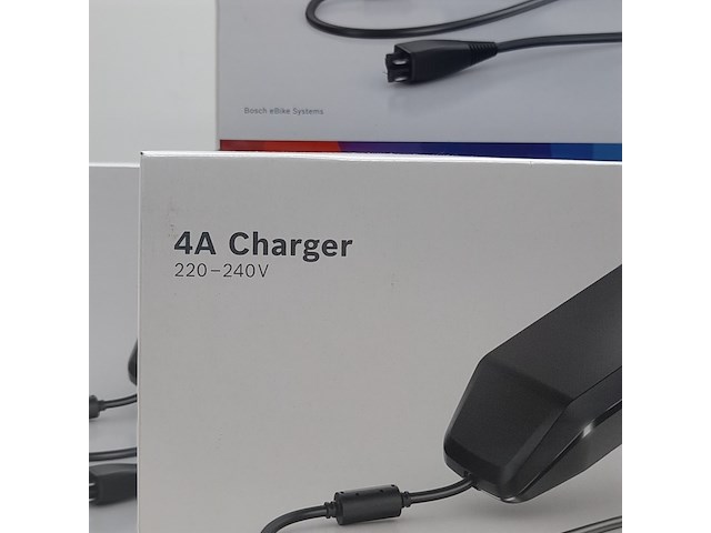 4x acculader t.b.v fietsaccu, bosch, 4a charger - afbeelding 3 van  5