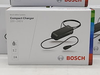 4x acculader t.b.v fietsaccu, bosch, compact charger 100-240v - afbeelding 2 van  5