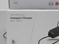 4x acculader t.b.v fietsaccu, bosch, compact charger 100-240v - afbeelding 3 van  5
