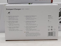 4x acculader t.b.v fietsaccu, bosch, compact charger 100-240v - afbeelding 4 van  5