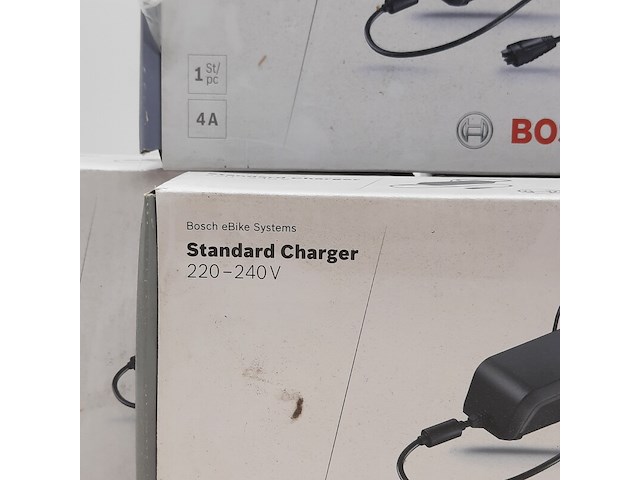 4x acculader t.b.v fietsaccu, bosch, standard charger 220-240v - afbeelding 3 van  5