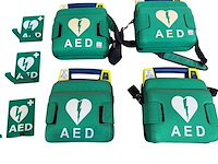 4x aed, cardiac science / aivia, powerheart aed g3 - afbeelding 1 van  7