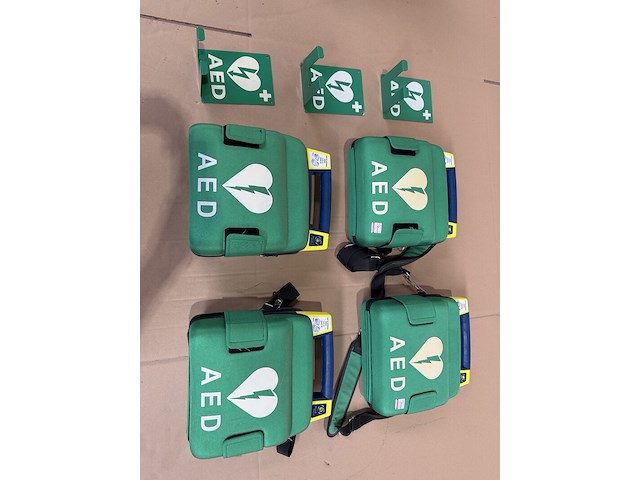 4x aed, cardiac science / aivia, powerheart aed g3 - afbeelding 7 van  7