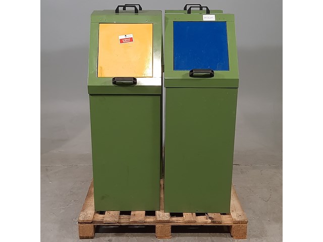 4x afvalbak - afbeelding 1 van  5