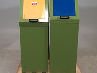 4x afvalbak - afbeelding 1 van  5